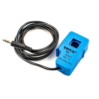 SCT-013-100 Black 3.5mm Output Cord Non-invasive AC Current Sensor Blue 100A 1V