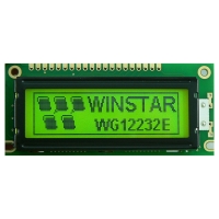 WINSTAR WG12232E-YYH-V#A GREEN GRAPIC LCD
