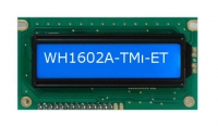 Winstar 16x2 GLCD Blue WH1602A-TMI-ET