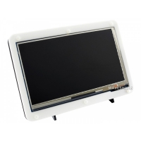 7inch Capacitive Touch Screen LCD (C) With Bicolor Case, 1024×600, HDMI, IPS, Low Power Consumption