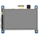 نمایشگر 4 اینچ هت رزبری مدل (H) تاچ مقاومتی SPI  480*800 IPS پورت HDMI سازگار با رزبری پای